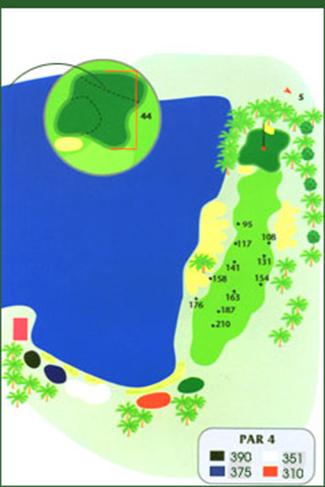 Hole 4 Lake