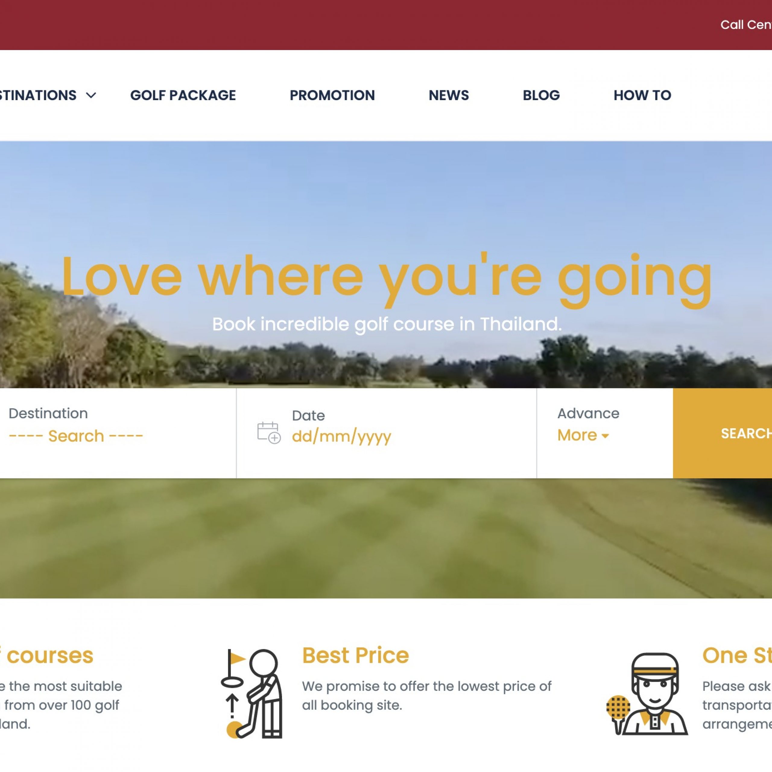 Thai Golf Booking